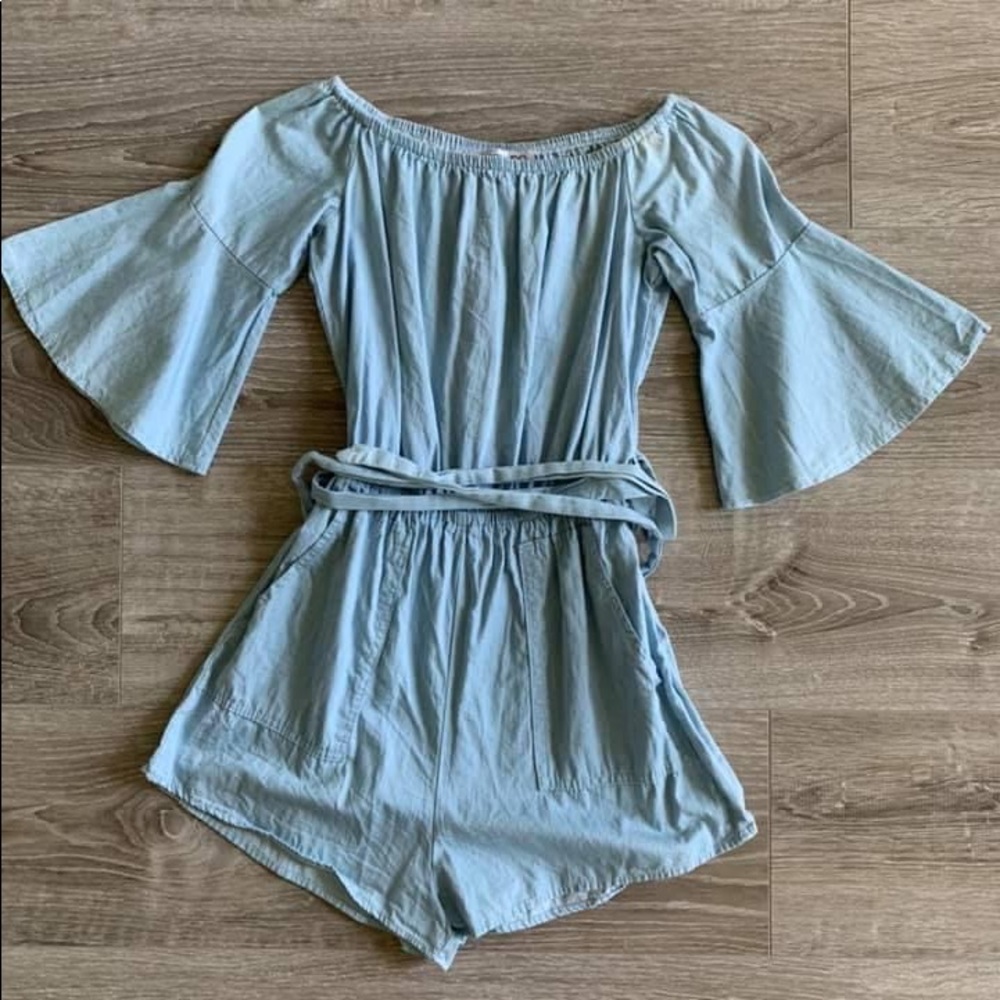 Off the Shoulder Romper